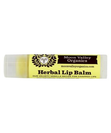 Moon Valley Organics - Herbal Lip Balm Vanilla - 0.15 Oz. (3-pack)