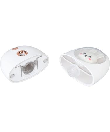 Eye Facial Humidifier USB Facial Mist Sprayer Quiet 500mah Practical Cute Animal for Travelling (White) - Buy Online on GoSupps.com