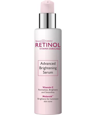 Retinol Advanced Brightening Serum The Original Retinol for Evener Skin Tone & Brighter Luminosity Vitamin-Enriched Formula Protects Skin & Minimizes Fine Lines Wrinkles & Dark Spots