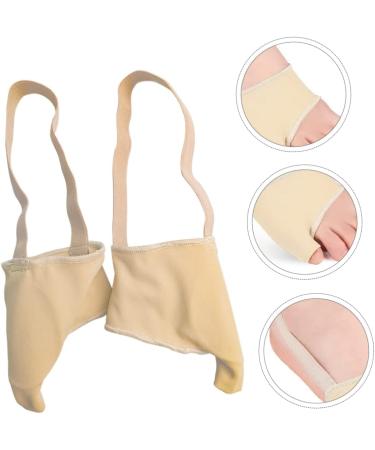 FOMIYES Gel Toe Cover Sleeve Protectors - Bunion & Toe Separator - Pinky Toe Guards - 1 Pair (19x6.5cm) - Buy Online on GoSupps.com