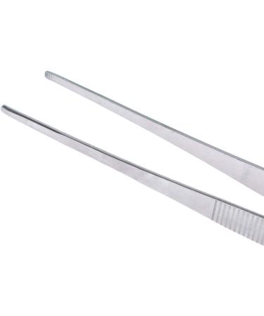 Iplusmile 2-Stainless Steel Tweezers Pliers - Curved & Straight Eyelash Tools for Extensions - Long Handle Rubber Grip - Buy Online on GoSupps.com