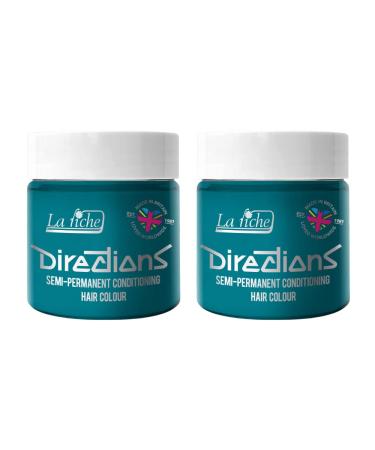 La Riche Directions Semi-Permanent Hair Color 100 ml Jar 2-Pack (Turquoise) Turquoise 100 ml (2-Pack) - Buy Online on GoSupps.com