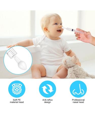 Uraqt Nasal Douche Replacement Head - 4 PC Attachments for Nasal Rinsing | Silicone Tips for Adults Babies & Children | Olive Type Nose Washing Can - Buy Online on GoSupps.com