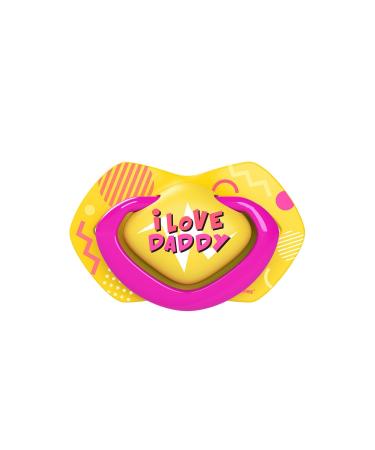 Canpol Babies Silicone Pacifiers - 2 Pack (6-18m) Neon Love Girl - Safe & Soft for Baby - Buy Online on GoSupps.com
