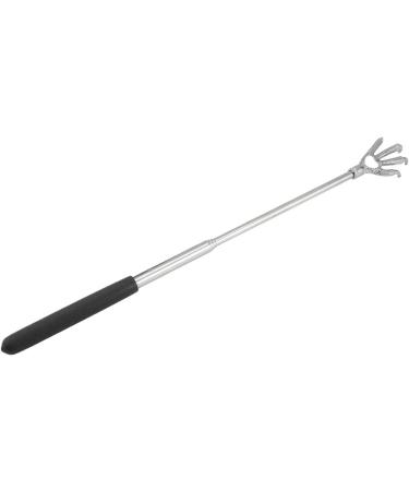 Greatangle Compact Telescopic Claw Massager - Adjustable Stainless Steel Back Scratcher (22-58cm) - Portable Massage Hand Claw in Black - Buy Online on GoSupps.com