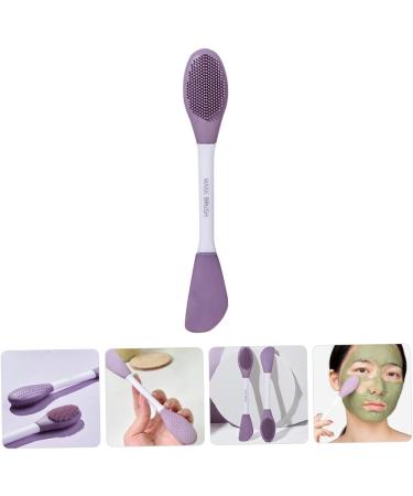 Ipetboom Silicone Cleansing Brush Wash Brush Silicone Applicator Cleanser Brush Clay Applicator Scrubbers Applier Dual Sided Applicator Plastic The Detergent - Buy Online on GoSupps.com