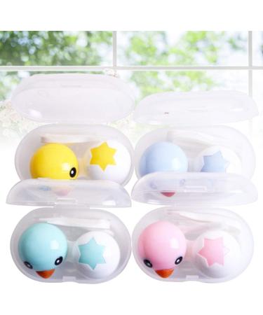 Healifty 4pcs Duck Lens Container Holders - Innovative & Fun Storage Solutions for Contact Lenses - Buy Online on GoSupps.com