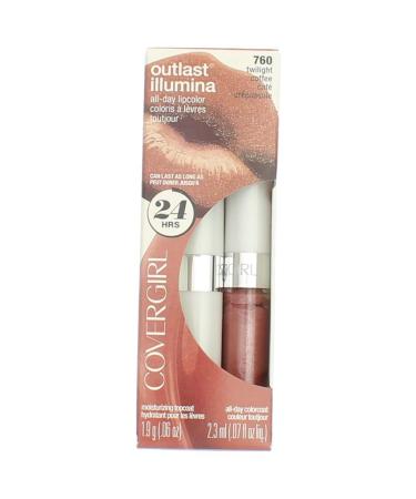 CoverGirl Outlast All Day Lipcolor 760 Twilight Coffee 1 Kit