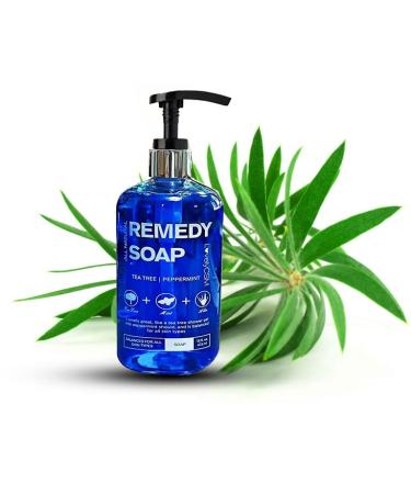 Tea Tree Oil Shower Gel Soap 16 oz. - 100% Natural for Body Odor, Jock Itch, Ringworm, Yeast Infection, Acne - Men & Women - Buy Online on GoSupps.com