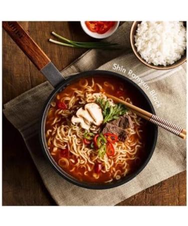 Nongshim SHIN BLACK Ramyun Premium Ramen Korean Spicy Instant Noodles 130g (Pack Of 8) HALAL - Buy Online on GoSupps.com
