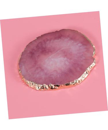  Mikinona Mikinona Cosmetic Mixing Palette Eyeshadow Palette Makeup Palette Resin Coaster Resin Tray Paint Holder Round Purple Tray Nail Frame - Buy Online on GoSupps.com