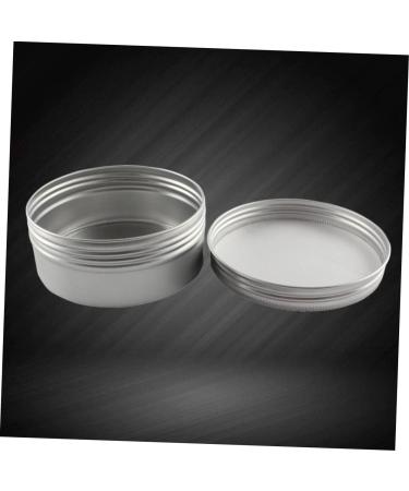 NUSITOU Box Travel Jars for Creams Aluminum Wallet Salve Jar Tins Aluminum Tin Containers Empty Cream Jar Aluminum Cans Round Tea Tin Face Night Cream Face Cream Jars Screw Lid Round Tin medium Silver - Buy Online on GoSupps.com