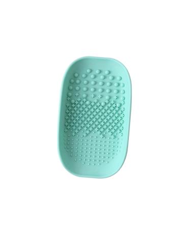 Housoutil 1pc Rabbit Hair Claw Make up Kit Prosthetic Glue Brush Cleaning Plate Brush Scrub Board Sink Scrubber Silicone Makeup Applicator Cleaning Tool Cosmetic Makeup Brush Silicone Brush