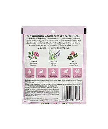 Aura Cacia Comforting Geranium Aromatherapy Mineral Bath - 2.5 oz - Buy Online on GoSupps.com