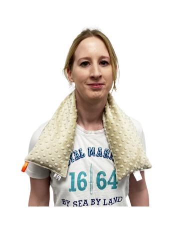 Weighted Sensory Neck Wrap to Calm Provide proprioceptive Input Reduce Anxiety and Help relive Stress. Helps Those with Autism PTSD Anxiety and Aspergers - Latte
