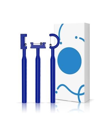 KUUY 3pcs Tongue Tip Exercise Tool Tongue Tip Lateralization Lifting Oral Muscle Training Set Training Tool