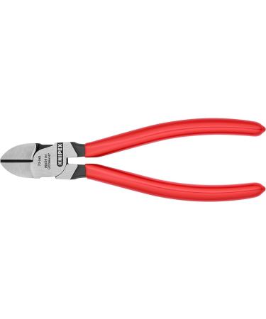 Knipex Diagonal Cutter black atramentized plastic coated 160 mm (self-service card/blister) 70 01 160 SB Grips Plastic Coated Red 160 mm atramentized on self-service card - Buy Online on GoSupps.com