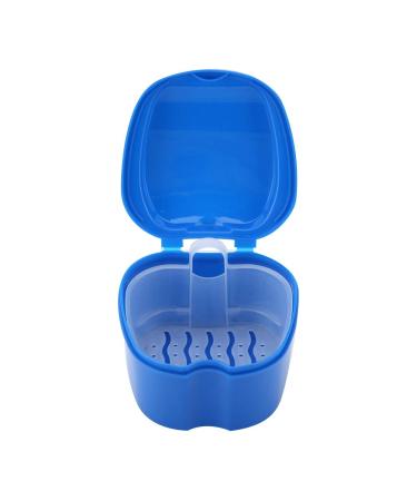 Waterproof Denture Box for Elderly - Dark Blue Denture Container | International Shipping Available - Buy Online on GoSupps.com