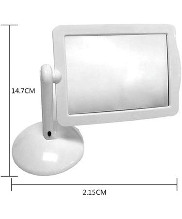 Portable Brighter LED Screen Magnifier Reading Viewer Hands-Free Magnification Portable Gift Reading Glasses for Parents Full of Stars - Buy Online on GoSupps.com
