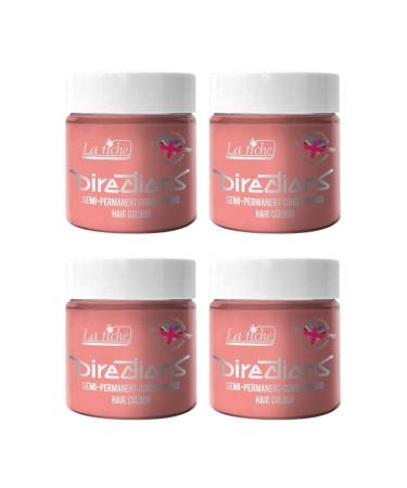 La Riche Directions Semi-Permanent Hair Color 100 ml Jar 4 Pack (Pastel Pink) Pastel Pink 100 ml (Pack of 4)