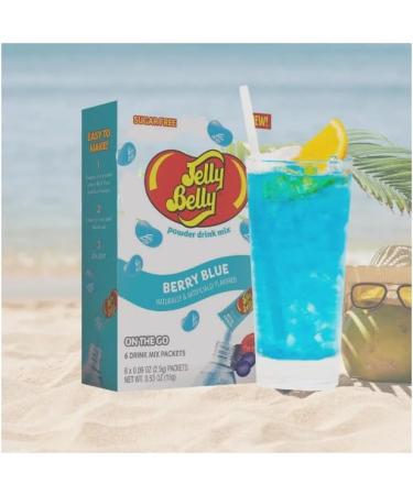 Jelly Singles Water Drink Mix to Go Powder Packets Berry Blue 6 Count Sugar-Free Drink Powder Just Add Water (Pack of 2) Keto Burst with Flavor Zero Guilt! Low Carb Zero Sugar Drink Mix 12 individual packs Jelly Beans Flavors - Comes with 2 Paper Straws a - Buy Online on GoSupps.com
