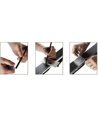 RaceWax Ski P-Tex Base Repair Kit with Metal Scraper and 3M Buffing Pads - Buy Online on GoSupps.com