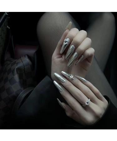 Temperament-enhancing manicure whitening detachable manicure in Europe and America wearing handmade nail plates.(S)