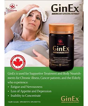 Red Ginseng Extract American Ginseng Extract GinEx 240 grams. Extra Strength High Potency - Buy Online on GoSupps.com