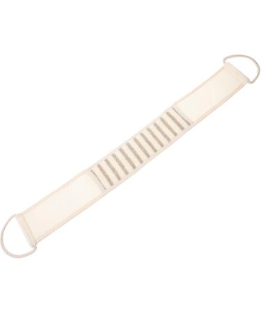 Baluue Exfoliating Wash Cloth Exfoliating Washcloth Towel with Handles Back Cleaner Wash Strap Back Scrubber Washer for Shower Bath - Buy Online on GoSupps.com