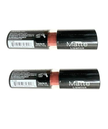 Buy Pack of 2 NYX Matte Lipstick Spirit MLS33 - International Shipping Available | Best Price on eCommerce Store - Buy Online on GoSupps.com