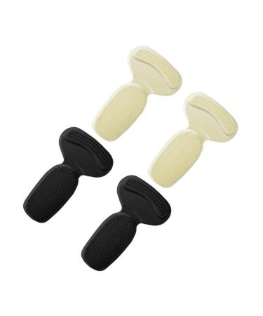 2 Pairs Sponge Heel Shocks Absorbing Heel Protectors Heel Sticker Heel Patch Heelpiece Sticker Heel Inserts Heel Cushion Polyester