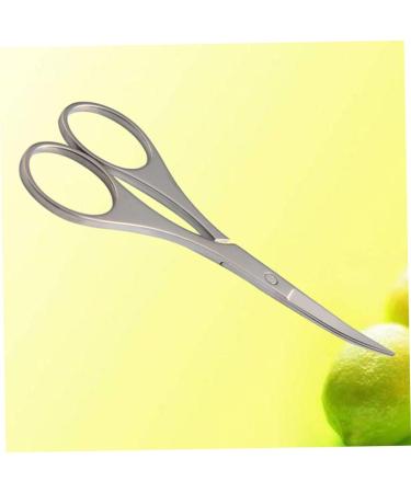 1pc Nose Hair Scissors & Eyebrow Trimmer - Precision Vibrissa Scissors for Perfect Grooming - Buy Online on GoSupps.com