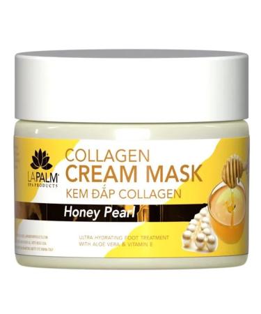 La Palm Spa Products Collagen Cream Mask - Honey Pearl 12oz