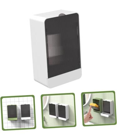 Ciieeo 3pcs Soap Box Containers with Lids Bar Soap Dish Soap Holder Soap Dishes for Bar Soap Travel Soap Container Soap Bar Holder Plastic White Soap Dish Holder Dust-proof - Buy Online on GoSupps.com