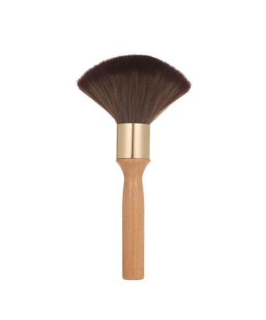 Funfob Neck Dusting Brush Soft Handle Neck Brush Cleaning Brush Haircut Tool Suitable for Salon or Home