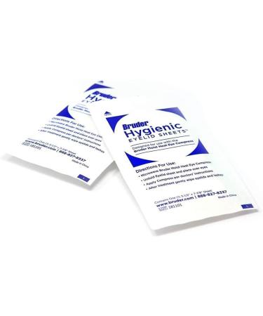 Bruder Eyelid and Lash Hygiene Bundle - Single Eye Compress & Cleansing Sheets - Buy Online on GoSupps.com