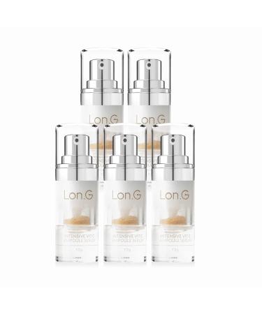 Lon.G Intensive Vitamin C Ampoule Serum 5-week set Niacinamide & Glutathione Fades Wrinkles