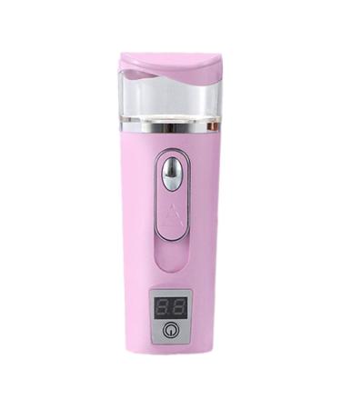 RIYAN Skin Test Hydrating Instrument Charging Treasure Nano Hydrating Instrument Hydrating Beauty Instrument Steaming Face(Pink)
