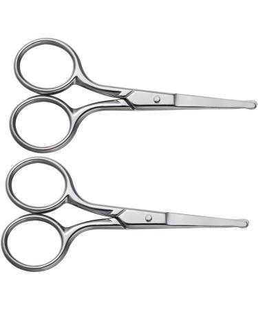 FRCOLOR 6 Pcs Stainless Steel Beauty & Craft Scissors Set - Nose Brow Hair Trimming & Mini Scissors for Pets & Babies - Buy Online on GoSupps.com