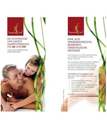  Sugaring Cane Sugaring - XXL Sugar Paste - 100% Vegan - Gentle and Painless Hair Removal - Sugar Wax for Smooth and Silky Skin for Up to 4 Weeks - 1 Box (1000g soft) for Men and Women - Buy Online on GoSupps.com