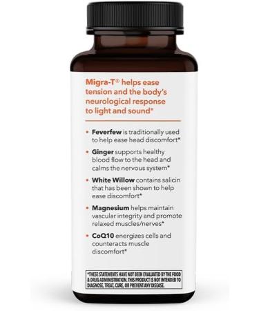 LifeSeasons Migra T - White Willow Bark, Magnesium, CoQ10 & Ginger - 60 Count (Pack of 2) 30 Count (Pack of 2) - Buy Online on GoSupps.com