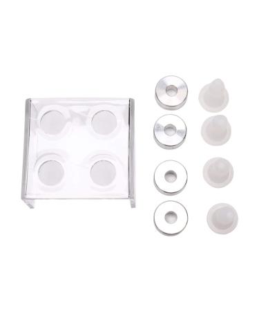 DIY Lipstick 9mm Handmade Lipstick Lipstick Filling Tube Silicone Lip Balm Crafts Tool(9mm Four Holes)