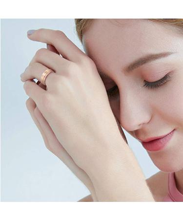 EnerMagiX Pure Copper Magnetic Ring for Women | Birthday Gift for Mom, Wife, Daughter | Women's Day Gift | CPR-0948S - Buy Online on GoSupps.com