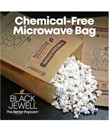 Black Jewell Hulless Microwave Popcorn - No Salt, No Oil - 10.5 oz (Pack of 1) - Buy Online on GoSupps.com