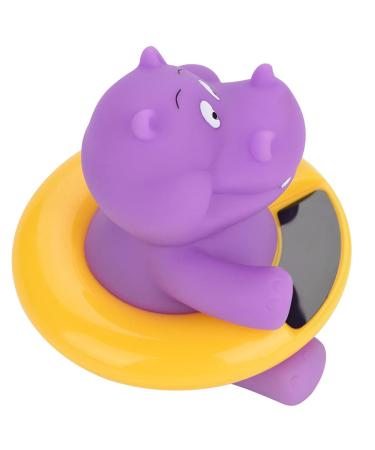 Shop Gientan 6 Styles Baby Bath Thermometer - Cute Purple Hippo Temperature Gauge for Safe Bathing - Buy Online on GoSupps.com