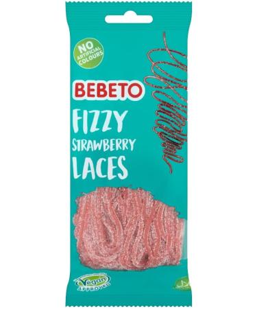 Bebeto Mixed Candy Assortment - Strawberry & Blue Raspberry Laces Fizzy & Twisted Fruit Pencils Rainbow Laces Banana Raspberry Pencils 160g Each - Pack of 8 - Buy Online on GoSupps.com