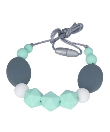 Food Grade Silicone Sensory Chew Necklace for Kids - Teethers for Nail Biting and Anxiety (Type B) - Buy Online on GoSupps.com