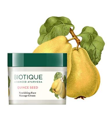 Buy Biotique Quince Seed Nourishing Face Massage Cream 50gm - Best for Normal to Dry Skin | International Shipping - Buy Online on GoSupps.com