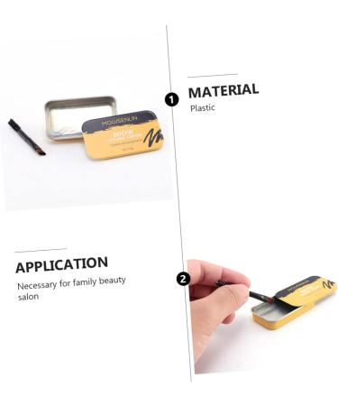 WOONEKY 2 Pcs Eyebrow Styling Cream Wax and Eyebrow Wax Stick Eyebrow Shaper Kit Eyebrow Soap Clear Brow Wax - Buy Online on GoSupps.com