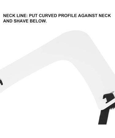 Agatige Beard Shaping Tool Neckline Shaper Beard Hairline Shaping Tool Beard Trimmer GuideTemplate for Men Hair Goatee and Neckline Shaving Beard Guide Shaping Tool - Buy Online on GoSupps.com